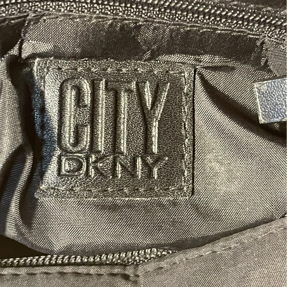 City DKNY small Tilly backpack leather and fabric